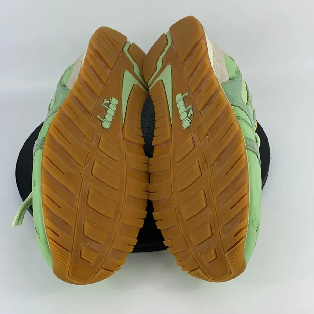 Diadora x Featire N9000 Pistachio Ice Cream Green Running Shoes Men's Size 10 - Picture 11 of 13